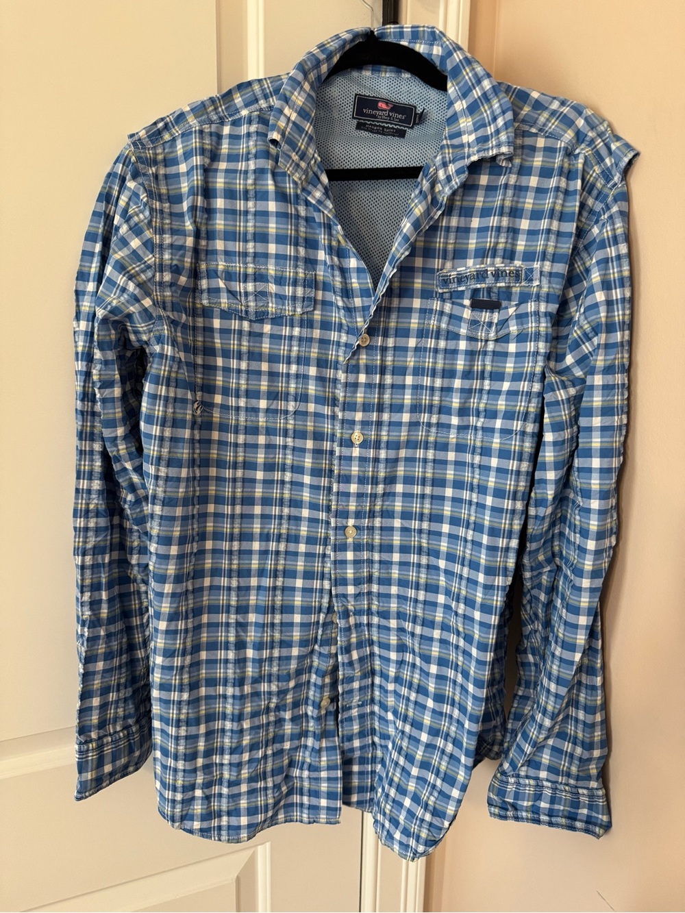 Plaid Harbor Boat Shirt